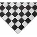 Revêtement de sol Atlantic Damier 019D 200 x 300 cm - Noir/Blanc