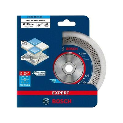 Bosch - Professional Expert HardCeramic Diamanttrennscheiben, 115 x 22,23 x 1,4 x 10 mm (2608900654)