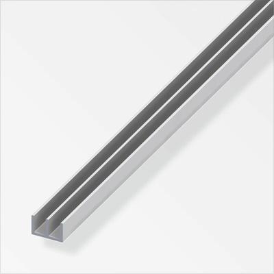 Doppel-U-Profil 10 x 6 x 1000 mm u Schiene Profile - Alfer Image