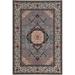 Floral Traditional Kashan Mohtasham Turkish Wool Area Rug Hand-knotted - 5'0" x 6'10"