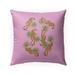 TIGER PALM PINK Indoor|Outdoor Pillow By Kavka Designs