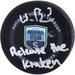 Will Borgen Seattle Kraken Autographed Inaugural Season Official Game Puck with ''Release The Kraken'' Inscription