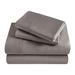 Eider & Ivory™ Mitchell Egyptian-Quality Cotton 300 Thread Count Solid Deep Pocket Luxury Bed Sheet Set in Gray | Split King | Wayfair