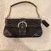 Coach Bags | Coach Black Canvas Swarovski Bag Removable Strap | Color: Black | Size: Os