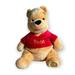 Disney Toys | Disney Store Winnie The Pooh 16" Plush Toy Stuffed Animal | Color: Gold/Red | Size: Osbb