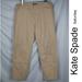 Kate Spade Pants & Jumpsuits | Kate Spade Saturday Cropped Pants Size Waist 33" X Inseam 25" | Color: Tan | Size: Waist 33" X Inseam 25"