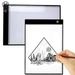 Luxtrada A4 LED Tracing Light Box Dimmable Tracer Portable Artist Drawing Board USB Power Cable Artcraft Tracing Light Pad Black