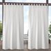 ATI Home Indoor/Outdoor Solid Cabana Tab Top Curtain Panel Pair