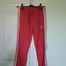 Adidas Pants & Jumpsuits | Adidas Nwot Red Track Pants Sz S | Color: Red/White | Size: S