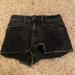 American Eagle Outfitters Shorts | Black American Eagle Jean Shorts | Color: Black | Size: 00