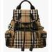 Burberry Bags | Burberry Tan Small Rucksack | Color: Black/Cream | Size: Os