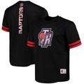 "T-shirt à col rond en maille noire Mitchell & Ness des Toronto Raptors - Hommes - Homme Taille: S"