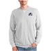 Men's Antigua Heathered Gray Colorado Avalanche Reward Crewneck Pullover Sweatshirt