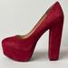 Jessica Simpson Shoes | Jessica Simpson Women's Capello Platform Pump 9.5m | Color: Red | Size: 9.5