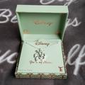 Disney Jewelry | Nwt Disney Lilo And Stitch Necklace | Color: Gold/Silver | Size: Os