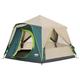 Coleman Polygon 5, large 5-person tent with 360° view, 5 man family tent, sturdy steel pole construction, easy to pitch, 100% waterproof camping tent.