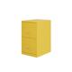 Inbox Zero 2-Drawer Vertical Filing Cabinet Metal/Steel in Yellow | 24.5 H x 14.25 W x 18 D in | Wayfair DFDCE87FA74949DBBEF8BE5969FE8A08