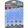 Hycell Gmbh - HyCell Jeu de piles bouton 2 x ag 1, ag 3, ag 4, ag 5, ag 8, ag 10, ag 12, ag 13,