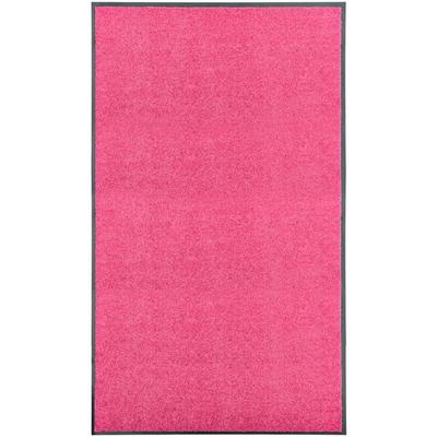 Fußmatte,Türvorleger Waschbar Rosa 90x150 cm Vidaxl Image