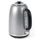 Progress EK4535PSHIMMERSIL Shimmer Jug Kettle, 1.8 L, 3000 W, Safety Locking Lid, Boil-Dry Sensor, Silver/Stainless Steel/Black