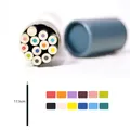 Crayons de couleur sous-gilet d'art de poterie peinture faite à la main de bricolage peinture de