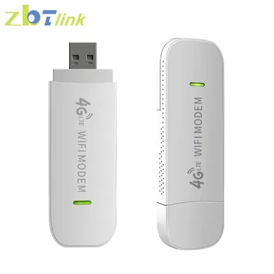 ZCustom exhaus- Routeur WiFi sans fil débloqué modem mobile USB 4G dongle 150Mbps emplacement
