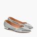 J. Crew Shoes | J. Crew Women's Gwen Flats With Glittery Sequins | Color: Silver | Size: Various