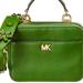 Michael Kors Bags | Michael Michael Kors Mini Guitar Strap Crossbody Bag Green | Color: Green | Size: Os