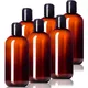 Bouteille de shampoing et gel douche vert olive d'extraction illable quotidien grande capacité