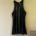 Free People Dresses | Free People Black Sequin Tank Dress | Color: Black | Size: M