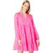 Sarita Silk Dress - Pink - Lilly Pulitzer Dresses