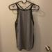 Lululemon Athletica Tops | Lululemon Strappy Back Size 4 Tank Top Gray/Black | Color: Gray | Size: 4