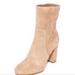 Michael Kors Shoes | Michael Kors Dolores Suede Dark Khaki Ankle Boots Size 7.5- Excellent Conditions | Color: Gold/Tan | Size: 7.5