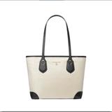 Michael Kors Bags | Nwt Michael Kors Eva Tote | Color: Cream | Size: Os