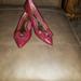 Coach Shoes | Beautiful Never Worn Burgundy Coach Flats | Color: Gold/Red | Size: 8