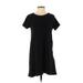 Zara Casual Dress - Shift: Black Print Dresses - Women's Size Small