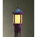 Arroyo Craftsman Berkeley 13 Inch Tall 1 Light Outdoor Post Lamp - BP-8-F-MB