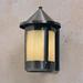 Arroyo Craftsman Berkeley 9 Inch Tall 1 Light Outdoor Wall Light - BS-6R-AM-VP