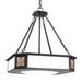 Arroyo Craftsman Saint Clair 22 Inch Large Pendant - SCCH-21-F-BZ