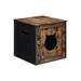 Cat Litter Box Furniture, Hidden Litter Box Enclosure Cabinet with Single Door, End Table, Nightstand