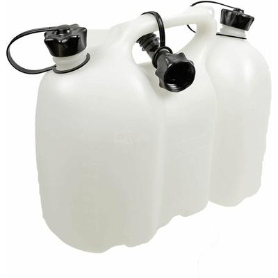 Doppelkanister Transparent Gemischkanister Doppel-Kanister 6 + 3 Liter - Oregon