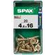 Universalschrauben 4.5 x 16 mm pz 2 - 20 Stk. Holzschrauben - Spax