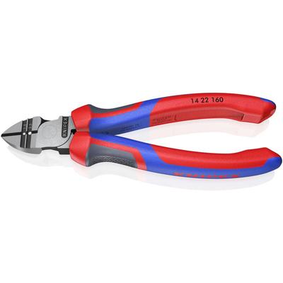 14 22 160 Werkstatt Abisolier-Seitenschneider mit Facette 160 mm - Knipex