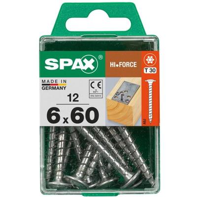 Spax - Holzbauschrauben 6.0 x 60 mm tx 30 - 12 Stk. Holzschrauben Image