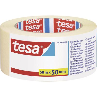 Universal 05288-00000-05 Kreppband Beige (l x b) 50 m x 50 mm 1 St. - Tesa