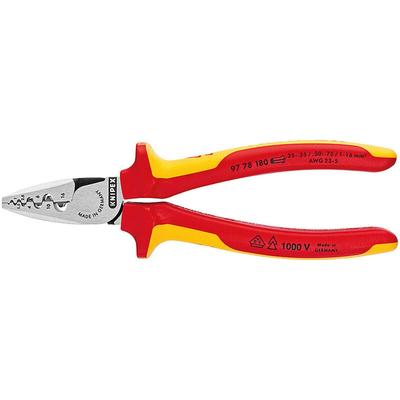 97 78 180 Crimpzange Aderendhülsen 0.25 bis 16 mm² - Knipex