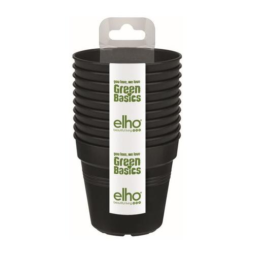 Elho - Anzuchttopf Green Basics schwarz ø 7,5cm Anzucht
