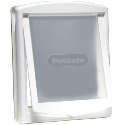 Haustiertür 2-Wege 760 Groß 35,6x30,5 cm Weiß Petsafe