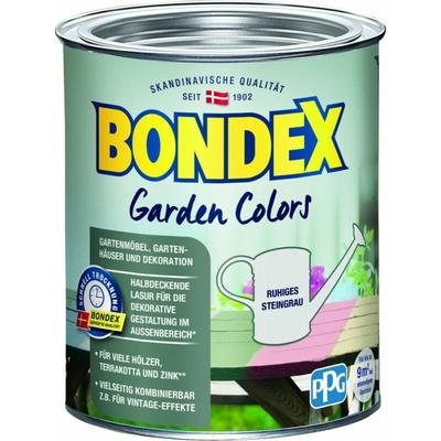 Bondex - Garden Colors 750 ml ruhiges steingrau Holzlasur Schutzlasur Vintagefarbe