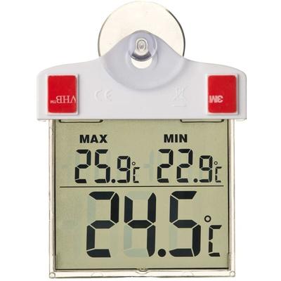 Nature - Digitales Fensterthermometer 13x10x3 cm 6080078